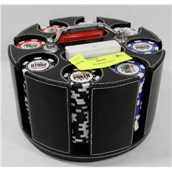 POKER CHIPS WITH CARDS