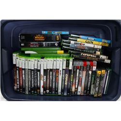 30 XBOX 360 GAMES, 7 PS3 AND MORE.