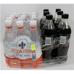 BUNDLE OF COKE ZERO AND ACQUA PANNA
