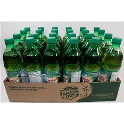 FLAT OF CANADA DRY BOTTLES (710ML EA)