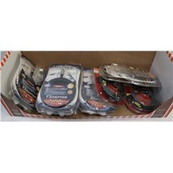 LOT OF ASSORTED AUDIO VIDEO CABLES