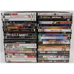 LOT OF 40 DVD MOVIES.