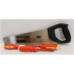 MASTERCRAFT 14" HAND SAW SOLD WITH 3PC