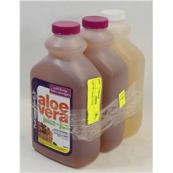 LOT OF 3 ALOE JUICE