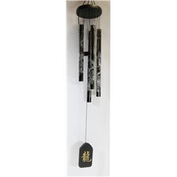 WOOD & METAL DRAGON WIND CHIME