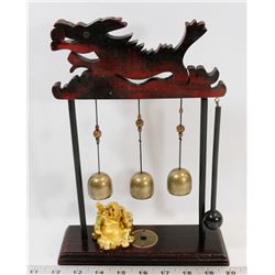 WOOD DRAGON BELL / GONG