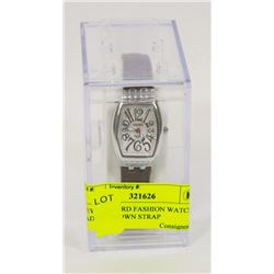 NEW DAYBIRD FASHION WATCH, LADIES, BROWN STRAP