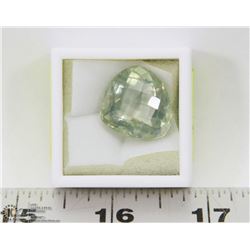 293) GENUINE GREEN AMETHYST, LARGE STONE, APPROX.