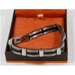 MEN'S STAINLESS STEEL BRACELET - JEWELLERY