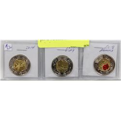 LOT OF 3 SPECIAL EDITION TOONIES