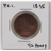 Image 1 : P.E.I .  1835   1/2 PENNY