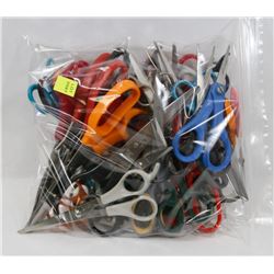 BAG OF ASSORTED SCISSORS
