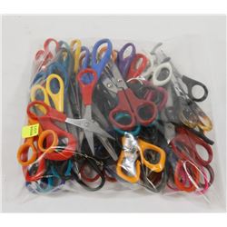 BAG OF ASSORTED SCISSORS
