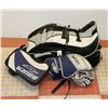 Image 1 : PAIR VAUGHN ICON GOALIE PADS WITH GOALIE CATCHER