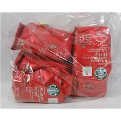 LOT OF 5 STARBUCKS HOLIDAY BLEND COFFEE