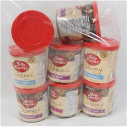 BAG OF ASSORTED BETTY CROCKER FROSTINGS