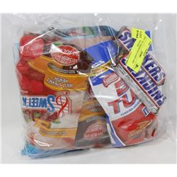 BAG OF ASSORTED CANDY AND CHOCOLATES