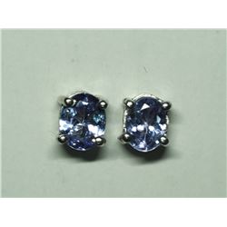 6) STERLING SILVER TANZANITE PENDANT