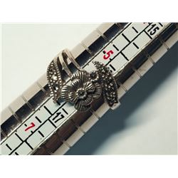 57) STERLING SILVER MARCASITE RING
