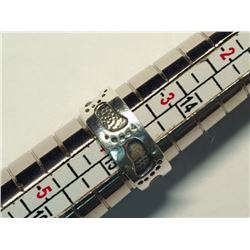 81) STERLING SILVER RING