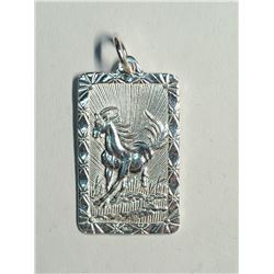 98) STERLING SILVER PENDANT