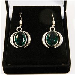 #112-APATITE GEMSTONE EARRINGS