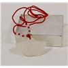Image 1 : #89-NATURAL JADE FAN PENDENT NECKLACE ROPE