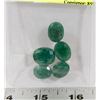 Image 1 : #29-NATURAL GREEN EMERALD GEMSTONE 42CT