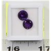 Image 1 : #3-NATURAL PURPLE AMETHYST GEMSTONES 3.5CT