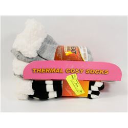 2 PACK OF LADIES COZY SOCKS