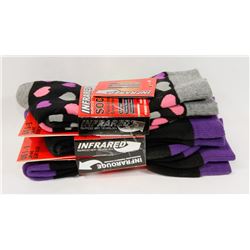 3 PACK OF LADIES HEAT WAVE SOCKS