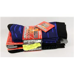 3PK OF MENS HEAT WAVE SOCKS