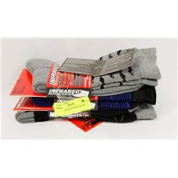 3PK OF MENS HEAT WAVE SOCKS