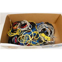 LARGE FLAT OF ASSORTED LENGTH NETWORK PATCH