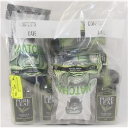 BAG OF ASSORTED PURE LEAF AND MATCHA TEA