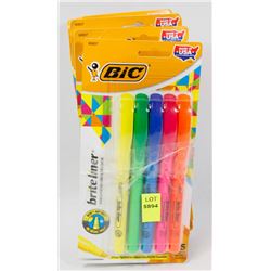 BUNDLE OF BIC HIGHLIGHTERS
