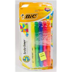 BUNDLE OF BIC HIGHLIGHTERS