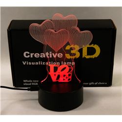 NEW 3D VISUAL RGB NIGHT LIGHT