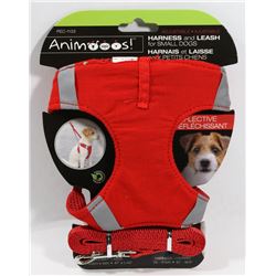 NEW ADJUSTABLE HARNESS AND LEASH FOR SMALL DOGS