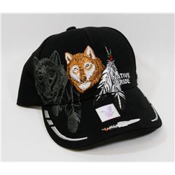 NEW "NATIVE PRIDE" ADJUSTABLE BALL CAP