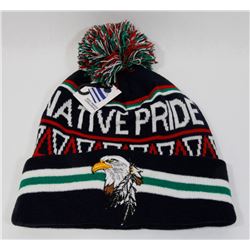 NEW "NATIVE PRIDE" BEANIE WINTER TOQUE COLLECTION