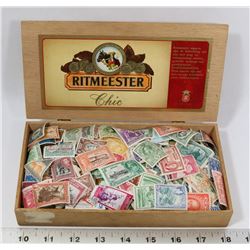 ESTATE BOX OF VINTAGE STAMPS
