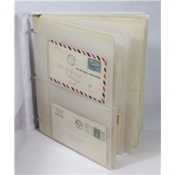 BOOK OF COVERS MILITARY, WWII AND CLOSED POST