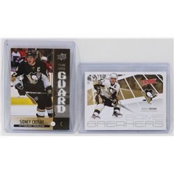 LOT OF 2 SIDNEY CROSBY CARDS