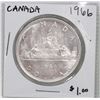 Image 1 : CANADA 1966 SILVER DOLLAR COIN.