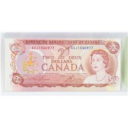 1974 CANADIAN $2.00 BANK NOTE