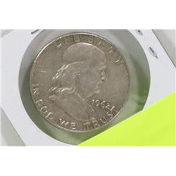 1962 UNITED STATES LIBERTY SILVER HALF DOLLAR