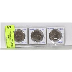 1968, 1969 & 1976 CANADIAN COLLECTIBLE