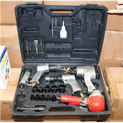 AIR TOOL SET, INCLUDES SOCKETS AND EXTENSION