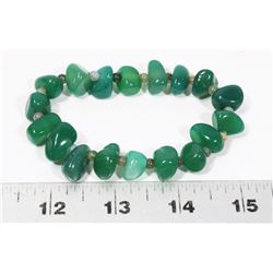 GENUINE GREEN JADE BRACELET